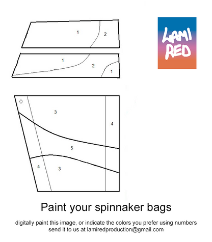 470 Spinnaker Bags